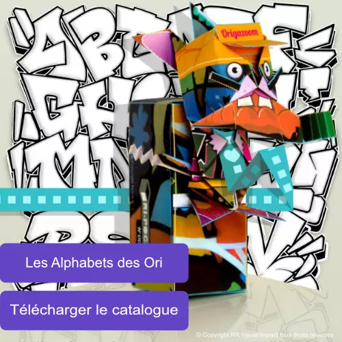 Les alphabets graffiti des Ori