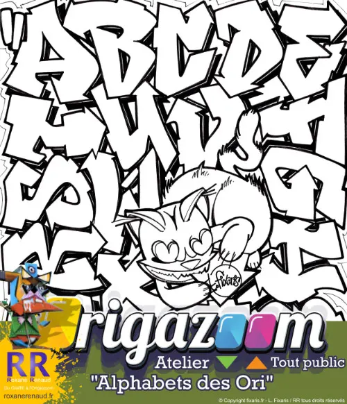 Alphabet graffiti 15