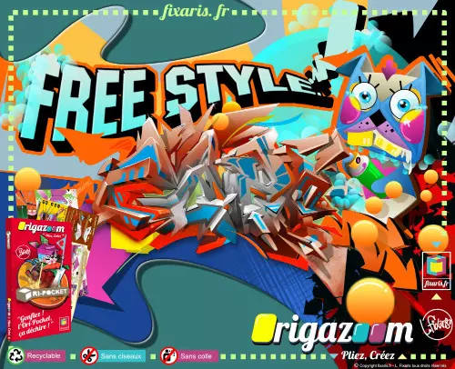 Toile graffiti Free Style 12