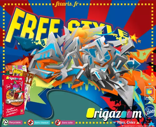 Toile graffiti Free Style 21