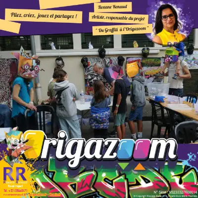 Ateliers créatifs Origazoom et Graffiti 34