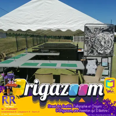 Ateliers créatifs Street art et Origami 01
