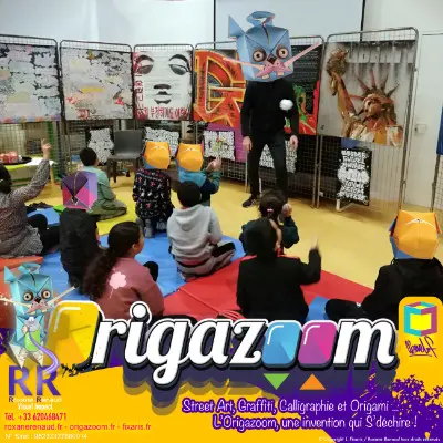 Ateliers créatifs Street art et Origami 22