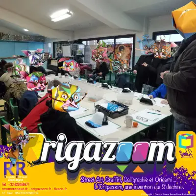 Ateliers créatifs Street art et Origami 12