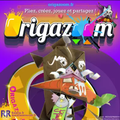 Origami, graffiti et Origazoom 32